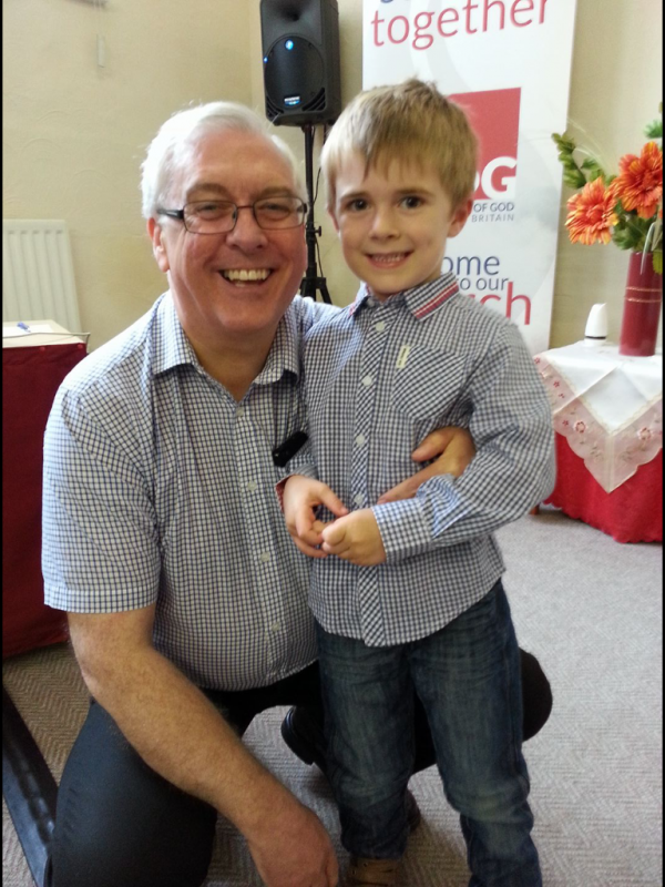 Pastor Bob & grandson Matthew
